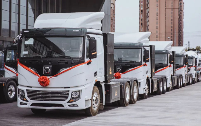 “绿”见安徽！百台壹号娱乐新能源牵引车强势入驻